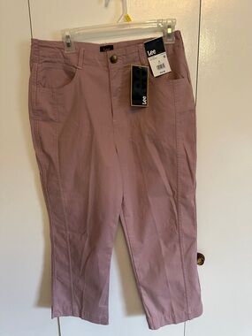 Lee Dusty Mauve Cropped Pants